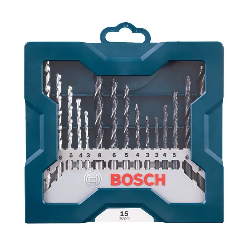 Jogo de Brocas Mini X-Line 15 Peças Bosch