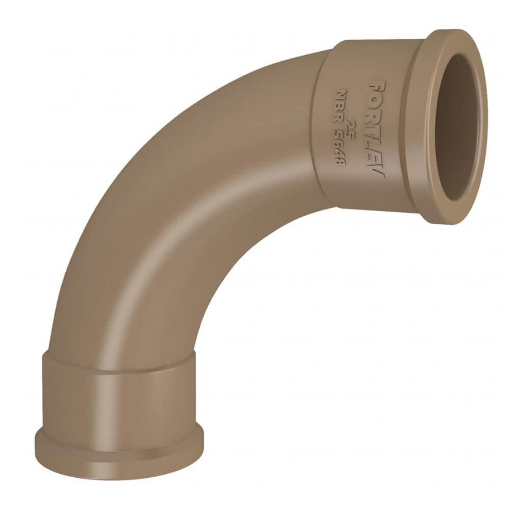 Curva 90° Soldável 25mm Fortlev