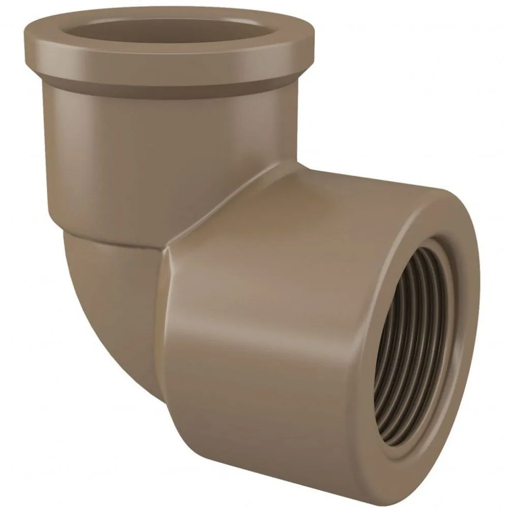 Joelho 90° Soldável Misto 25mm x 1/2" Fortlev