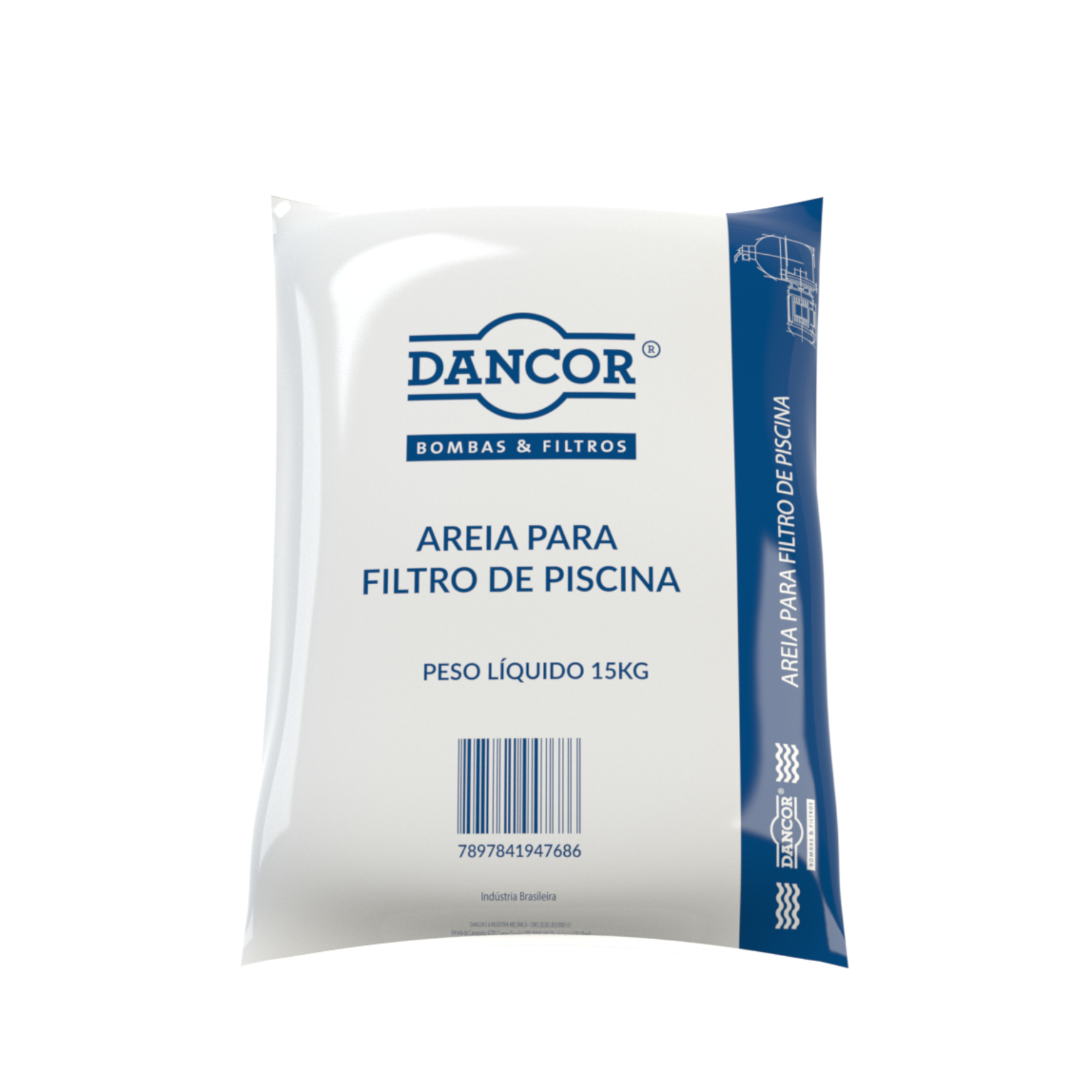 Areia Filtrante Dancor 15kg